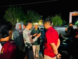 Unit Gakum Satlantas Polres Bima Kabupaten Laksanakan Olah TKP Kecelakaan Lalulintas di Desa Sanolo
