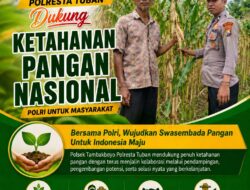 Polsek Tambakboyo Polres Tuban Turun Cek Tanaman jagung Warga di Desa Ngulahan