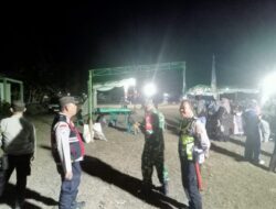Polsek Tanjung Amankan Seleksi Bintang Vokalis Laski di Lapangan Majalangu