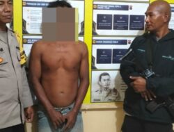 Polsek Plampang Evakuasi Terduga Pelaku Pencurian Mesin Air dari Amukan Massa di Desa Selante