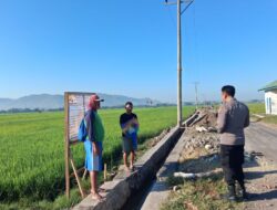 BHABINKAMTIBMAS MONTA BARU SAMBANG PETANI, DORONG PENINGKATAN HASIL PANEN DAN JAGA KAMTIBMAS