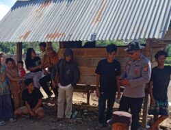 POLSEK MANGGELEWA RESPONS CEPAT TANGANI PENEMUAN WARGA MENINGGAL DUNIA DI DESA TEKASIRE