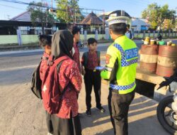 Polres KSB Intensifkan Edukasi Keselamatan Berlalu Lintas, Sasar Komunitas Pengemudi Truk