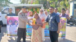 Sat Binmas Polres Bima Kota Hadiri Gerakan Pangan Murah, Dukung Stabilitas Pasokan dan Harga Pangan
