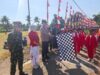 Amankan 88 Regu Pelajar, Kapolsek Buer Kawal Ketat Lomba Gerak Jalan Tepat Waktu Tingkat SD dan SMP