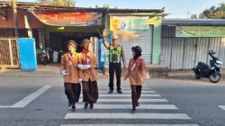 Saban Pagi Satlantas Polres Bima Rutin Laksanakan Pengamanan dan Pengaturan Lalulintas