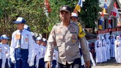 Semarak HUT Kemerdekaan RI Ke-81, Polsek Bolo Gelar Pengamanan Karnaval Pelajar SPM hingga SMA Tingkat Kecamatan Bolo