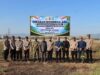 Gerakan Indonesia Asri Polda NTB, Kapolres Sumbawa Pimpin Penanaman Serentak 10.000 Pohon di Arena Pacuan Kuda Moyo Hilir
