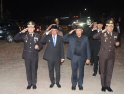 Kapolres Bima Kota Hadiri Renungan Suci HUT ke-81 Kemerdekaan RI di TMP Palibelo