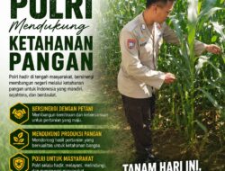 Polri Dukung Astacita, Polsek Merakurak Polres Tuban Turun Cek Tanaman Jagung Warga di Desa Tuwiri Wetan
