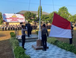 Kapolres Bima Kota Pimpin Upacara HUT Ke-81 Kemerdekaan RI, Apresiasi Personel Berprestasi
