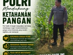 Polri Dukung Astacita, Polsek Merakurak Polres Tuban Turun Cek Tanaman Jagung Warga di Desa Tuwiri Wetan