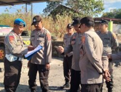 Polsek Asakota Periksa Handphone Personel, Cegah Judi Online dan Pinjaman Online