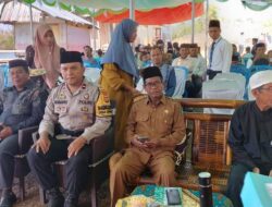 Kedekatan Polri dan Lingkungan Ponpes, BKTM Polsek Soromandi Hadiri Milad ke-6 Ponpes Daruraihan Sonao