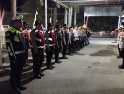 Menekan Potensi Kriminalitas di Malam Hari, Piket Pamapta Polres Bima Kabupaten Masifikan Patroli KRYD