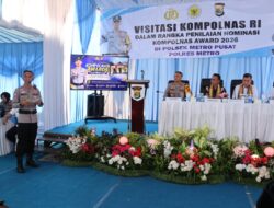 Kompolnas RI Lakukan Visitasi ke Polsek Metro Pusat dalam Penilaian Kompolnas Awards 2026