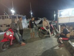 Polsek Kawasan Pelabuhan Laut Bima Gelar Patroli Cipkon Dialogis, Sasar Titik Rawan Kamtibmas