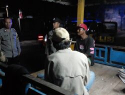 Jaga Keamanan Malam Hari, Polsek Rasanae Timur Intensifkan Blue Light Patrol