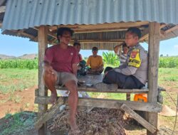 Bhabinkamtibmas Dorokobo Sambangi Petani Bawang, Dorong Pengelolaan Hasil Panen untuk Musim Tanam Berikutnya