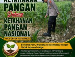 Ketahanan Pangan, Polri Hadir Dukung Swasembada Pangan Nasional