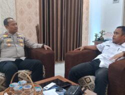 Kapolsek Bayan Jalin Silaturahmi dan Koordinasi dengan Kepala Desa Bayan