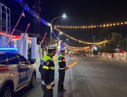 Blue Light Patrol Sat Lantas Polres Bima Kota Antisipasi 3C dan Balap Liar