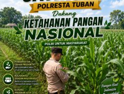 Polri dukung progam Astacita, Polsek Jatirogo Polresta Tuban Turun Cek Tanaman jagung Warga di Desa Sidomulyo