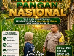 Polsek Plumpang Polresta Tuban Turun Langsung Cek Tanaman Jagung Warga
