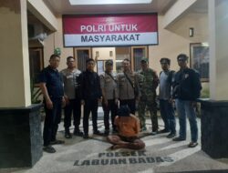 Diduga Cekcok Rumah Tangga dan Dipicu Dendam, Polisi Amankan Terduga Pelaku Penganiayaan di Labuhan Aji