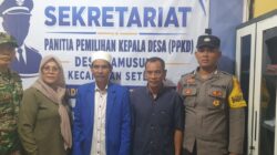 Pendaftaran Kades Lamusung Berjalan Aman, TNI-Polri Bersinergi