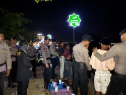 Jaga Kondusivitas Malam Minggu, Polres Bima Kota Gelar Patroli KRYD Strong Point Rinjani