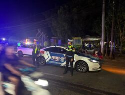 Sat Lantas Polres Bima Kota Gelar Blue Light Patrol, Imbau Tertib Berlalu Lintas