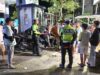 Sat Lantas Polres Dompu Gelar Blue Light Patrol dan Strong Point Malam