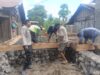 Bhabinkamtibmas Desa Sorinomo Pantau Gotong Royong Warga, Perkuat Semangat Kebersamaan