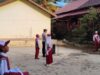 Kanit Binmas Polsek Wawo Jadi Pembina Upacara di SDN Kawae, Berikan Edukasi kepada Siswa