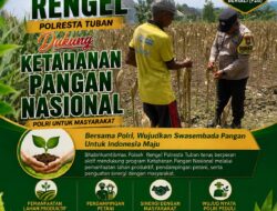 Polri Dukung Astacita, Polsek Rengel Polresta Tuban Turun Cek Tanaman Jagung Warga di Desa Rengel