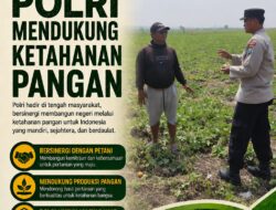 Polri Dukung Astacita, Polsek Merakurak Polres Tuban Turun Cek Tanaman Jagung Warga di Desa Tuwiri Wetan