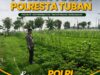 Polsek Tuban Dukung Ketahanan Pangan, Pantau Perkembangan Lahan Pertanian Warga
