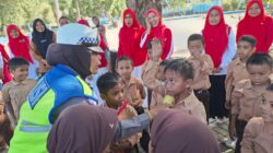 Sat Lantas Polres Bima Kota Go To School, Tanamkan Budaya Tertib Lalu Lintas Sejak Dini