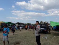 Polisi Amankan Tradisi Barapan Kebo di Sumer Payung, Semarakkan HUT RI ke-81 dengan Meriah dan Kondusif