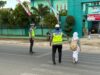 Antisipasi Kemacetan dan Laka Lantas, Sat Lantas Polres Bima Kota Laksanakan Rawan Pagi