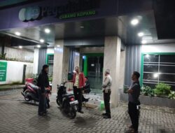 Patroli Dini Hari, Polsek Kopang Perketat Pengamanan Objek Vital Pegadaian