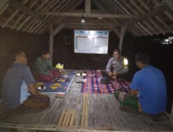 Bhabinkamtibmas Desa Pare Mas AIPDA Sahipun Laksanakan Sambang dan Silaturahmi, Ajak Warga Aktif Ronda Malam