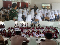 Taruna TNI dan Akpol Tanamkan Semangat Kebangsaan di Sekolah Rakyat