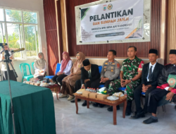 Pelantikan dan Pengucapan Sumpah Janji Anggota BPD Desa Aik Kangkung Berlangsung Khidmat
