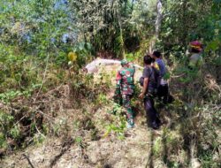 Lahan Wakaf Terbakar, TNI-Polri, Damkar dan Warga Bergerak Cepat