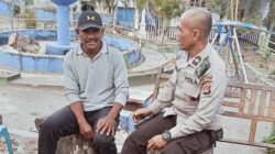 POLRES DOMPU GELAR PASAR MURAH SPHP DAN SAMBANG KAMTIBMAS, WARGA DIAJAK JAGA KEAMANAN SERTA CEGAH KARHUTLA
