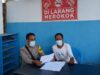Sambangi SPPG Tambe Bolo I, Bhabinkamtibmas Polsek Bolo Sampaikan Pesan Kamtibmas
