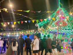Polsek Rasanae Barat Amankan Pasar Malam Amahami, Wujudkan Situasi Kamtibmas Kondusif