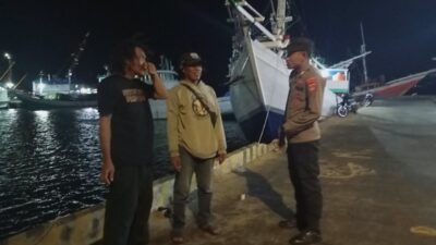 Jaga Kamtibmas, Polsek Kawasan Pelabuhan Laut Bima Intensifkan Patroli Rutin